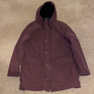 Abercrombie & Fitch Lightweight Sherpa Parka